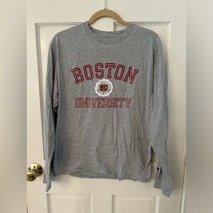 Champion Boston University Long Sleeve Tee Shirt
